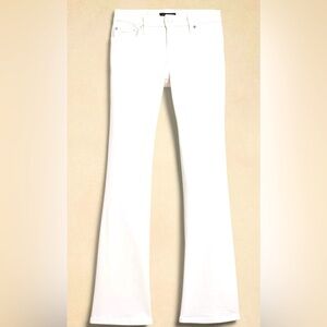 Banana Republic LOW-RISE BOOTCUT JEAN in white - NWT